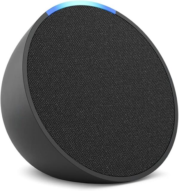 Echo Pop (Última geração) | Smart speaker compacto com som envolvente e Alexa | Cor Preta
